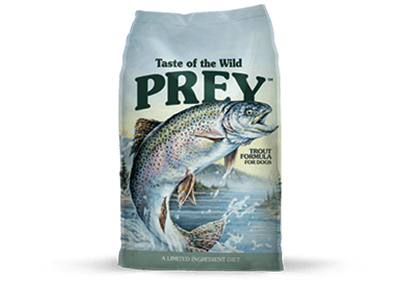 Taste of the Wild - Prey Trout Limited Ingredient Formula Packaging