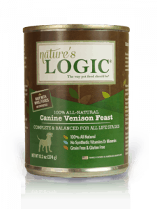 Nature's Logic Canine Venison Feast Can