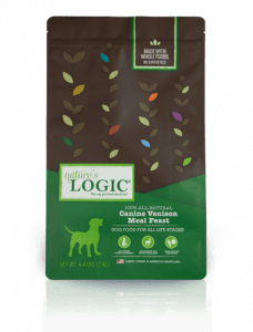 Nature's Logic Canine Venison Meal Feast Packaging
