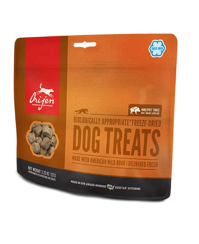 Orijen - Freeze Dried Treats - Wild Boar Review - Pet Food Reviewer