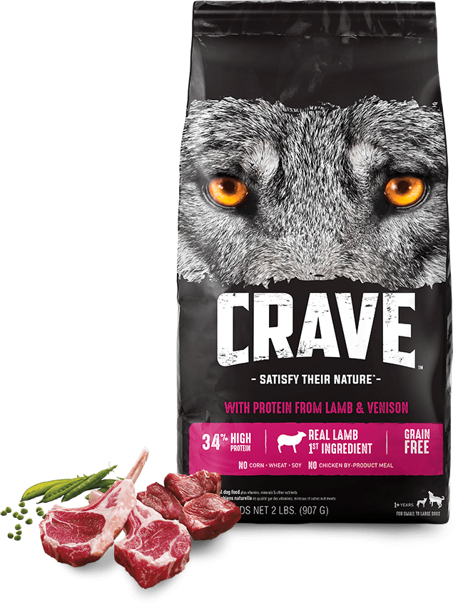 crave dog food lamb