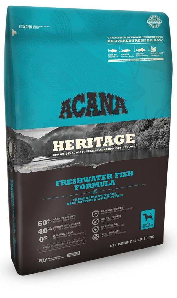 Acana Heritage - Freshwater Fish Review - Pet Food Reviewer