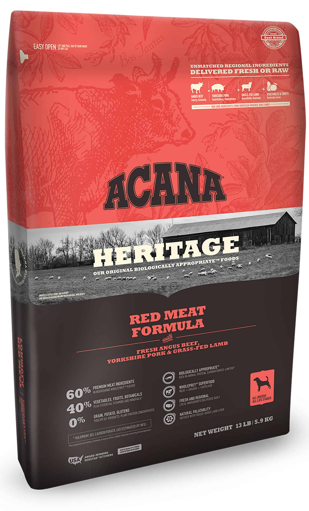 Acana Heritage Red Meat Review Pet Food Reviewer