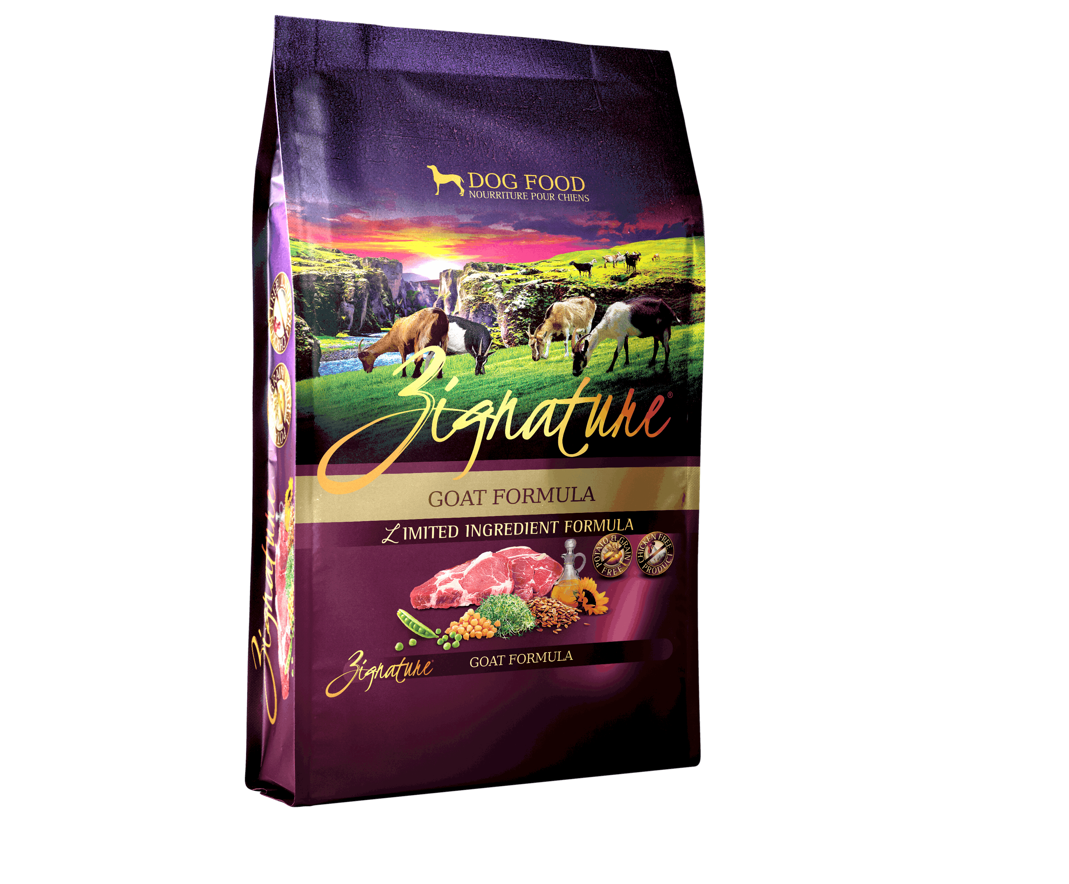 Zignature goat dog food Clearance