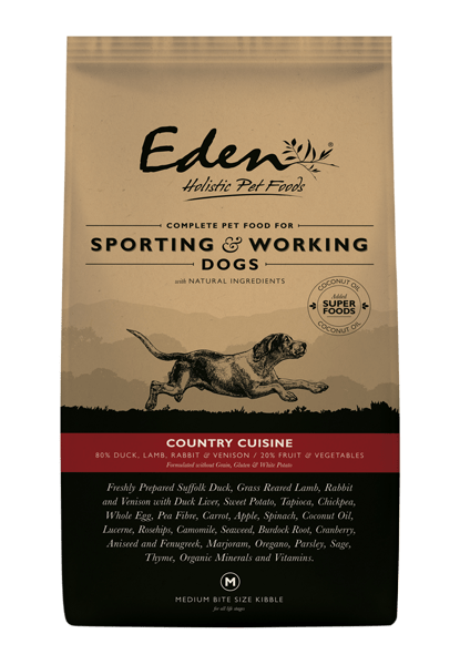 Eden Working Dog - Country Cuisine 