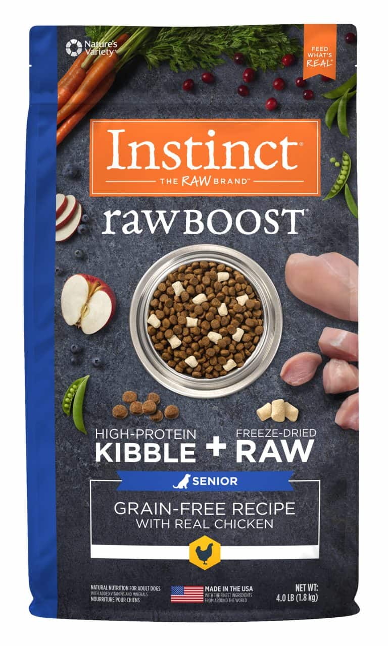 Nature's Variety Instinct Raw Boost For Senior Dogs Review
