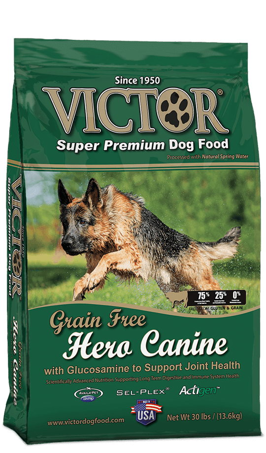 Victor Dog Food Feeding Chart